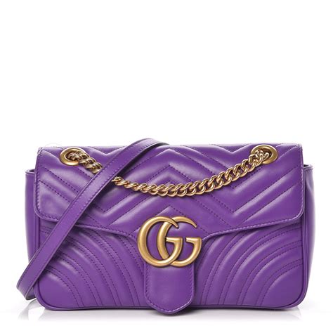 gucci purple bag.